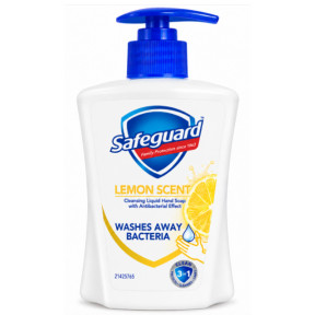 Антибактериальное жидкое мыло для рук Safeguard Lemon Scent, 225 мл